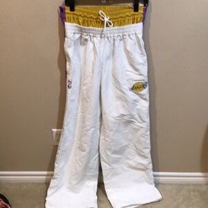 Nike x Ambush NBA collection Lakers  Summit White Wide Leg Side Snap Pants-S